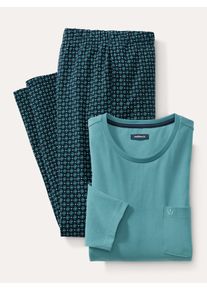 Walbusch Jersey Flanell Pyjama Minimal