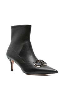 TWINSET Twin-Set Stiefel - Pointed Toe Ankle Boots - Gr. 39 (EU) - in Schwarz - f&uuml;r Damen