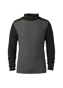 Smartwool Classic Thermal Merino Base Layer Hoodie Merinounterwäsche Herren (Gr L |grau/schwarz)