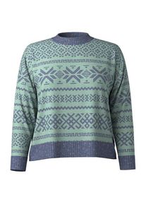 Smartwool Edgewood Heritage Crew Sweater Merinopullover Damen (Gr M |türkis)