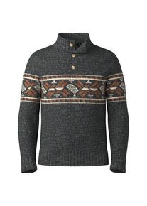 Woll- & Merinopullover Smartwool Heavy Henley Sweater Herren (Gr M |grau)