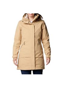 Mantel Columbia Pulaski II Interchange Jacket Damen (Gr L |beige |wasserdicht)