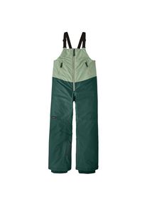 Skihose Patagonia Powder Town Bibs Kinder (Gr XS |gr&uuml;n |wasserdicht)