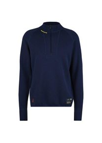 Transhumance Pullover Mit Zip Merinopullover Herren (Gr XL |blau)