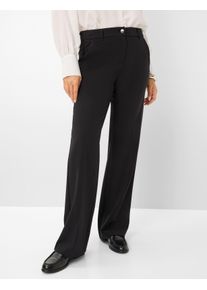 Brax Damen Palazzohose Style MAINE BLACK, schwarz, Gr. 34