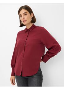 Brax Damen Hemd Style VIC mulberry, dunkelrot, Gr. 34