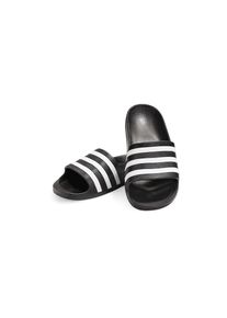 Adidas adiletten "Aqua" - schwarz, Gr. 9