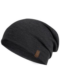 P.A.C. Nature Renul Merino Beanie Mütze (Gr One Size |schwarz)