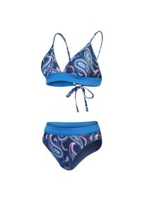 Speedo Printed Banded Triangle 2 Piece Bikini Damen (Gr 46 |blau)