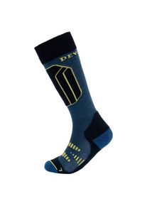 Skisocken DEVOLD Alpine Merino Sock Kinder (Gr 25-27 |blau)