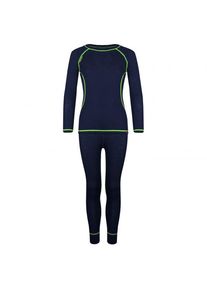 Merinounterwäsche Trollkids Merino Baselayer Set Kinder (Gr 176 |blau)