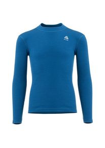 Merinounterwäsche Aclima Warmwool Crewneck Kinder (Gr 130 |blau)