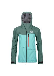 Skijacke Ortovox 3L Ravine Shell Jacket Damen (Gr XS |türkis |wasserdicht)