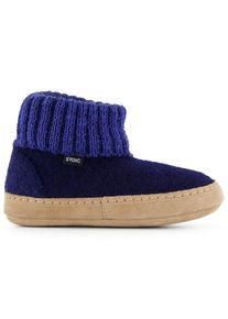 Stoic HyddaSt II Wool Knit Boot Hüttenschuhe Kinder (Gr 33 |blau)