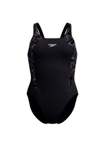 Badeanzug Speedo Hyperboom Splice Muscleback Damen (Gr 38 |schwarz)