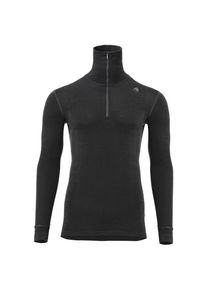 Merinoshirt Aclima Warmwool Polo Herren (Gr L |schwarz)