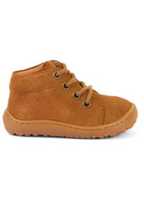 froddo Barefoot First Step Laces Barfußschuhe Kinder (Gr 22 |cognac)