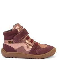 Barfußschuhe froddo Barefoot Tex Go Kinder (Gr 25 |bordeaux / gold |wasserdicht)