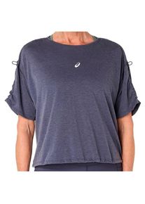asics Nagino Run Adjustable S/S Top Laufshirt Damen (Gr S |blau)
