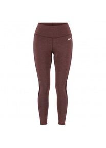 Yogatight KARI TRAA Julie High Waist Tights Damen (Gr XS |braun)
