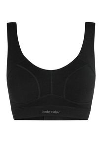 Icebreaker Merino Queens Clasp Bra Sport-BH Damen (Gr XL |schwarz)