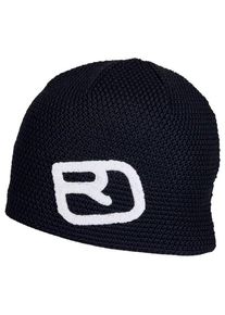 Ortovox RocknWool Beanie Mütze (Gr 50-56 cm |blau/schwarz)