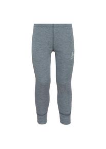 Odlo Base Layer Bottom Long Active Warm Eco Kunstfaserunterwäsche Kinder (Gr 104 |grau)