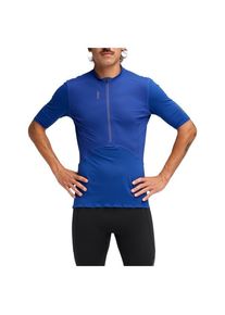 Hoka One One HOKA Skybreeze Short Sleeve Zip Laufshirt Herren (Gr S |ultramarine)
