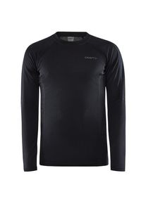 Craft Core Warm Baselayer L/S Tee Kunstfaserunterwäsche Herren (Gr XL |schwarz)