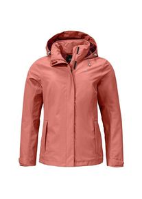 Schöffel Schöffel Jacket Gmund Regenjacke Damen (Gr 48 |rot/rosa |wasserdicht)