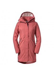 Schöffel Regenjacke Schöffel Parka Sardegna Damen (Gr 42 |rot |wasserdicht)