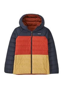 Patagonia Reversible Down Sweater Hoody Daunenjacke Kinder (Größe L |rot)