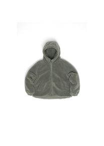 Freizeitjacke Mazine Faux-Fur Hooded Jacket Damen (Gr XS |grau/oliv)