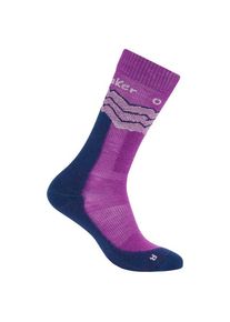 Wandersocken Icebreaker Merino Hike+ Medium Crew Across The Peaks Herren (Gr M |lila)