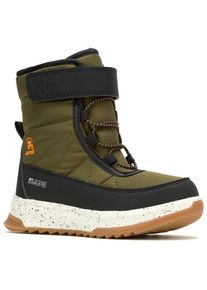 Winterschuhe Kamik Stormy Kinder (Gr 33 |schwarz/oliv |wasserdicht)