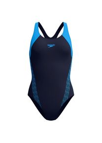 Badeanzug Speedo Hyperboom Splice Racerback Damen (Gr 34 |blau)