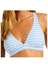 Seafolly Mesh Effect Multi Fit Longline Tri Bikini-Top Women (Gr 42 |orange)