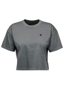 Black Diamond Diamond Crop S/S Tee T-Shirt Damen (Gr M |grau)