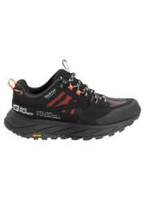 Multisportschuhe Jack Wolfskin Terraquest Texapore Low Damen (Gr 40,5 |schwarz |wasserdicht)