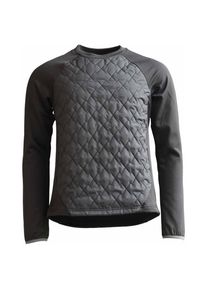 Zimtstern Spinz Hybrid Sweater Kunstfaserpullover Herren (Gr XL |grau/schwarz)