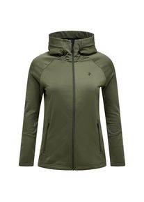 Peak Performance Rider Essentials Zip Hood Fleecejacke Women (Gr S |oliv)