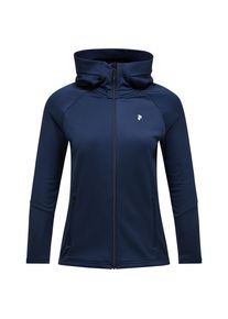 Fleecejacke Peak Performance Rider Essentials Zip Hood Damen (Gr S |blau)