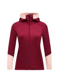 Fleecejacke Peak Performance Rider Essentials Zip Hood Damen (Gr XS |rot)