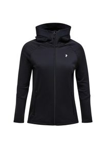 Peak Performance Rider Essentials Zip Hood Fleecejacke Damen (Gr XS |schwarz)