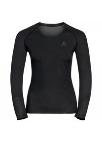 Odlo BL Top Crew Neck L/S Active F-Dry Light Kunstfaserunterwäsche Damen (Gr S |schwarz)