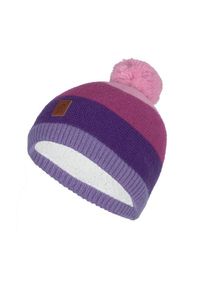 Trollkids Gryllefjord Bobble Cap Mütze Kinder (Gr 48-52 cm - 2-5 Years |lila)