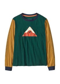 Patagonia L/S Graphic T-Shirt Pullover Kinder (Gr&ouml;&szlig;e XXL |gr&uuml;n)