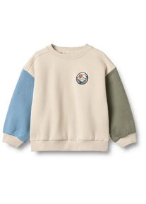Wheat L/S Badge Elliot Pullover Kinder (Gr 140 |beige)