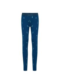 Icebreaker Merino 200 Oasis Leggings Snow Day Merinounterwäsche Kinder (Gr 110 |blau)
