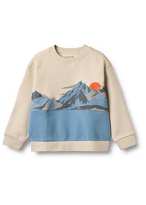Wheat L/S Steff Print Pullover Kinder (Gr 122 |beige)
